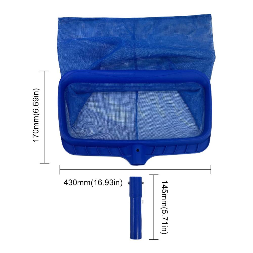 Leaf Rake Deep Bag Professional Swimming Pool Cleaning Nets Rubbish Skimmer Mesh SPA Pond Leaves Cleaning Net Pool Accessories