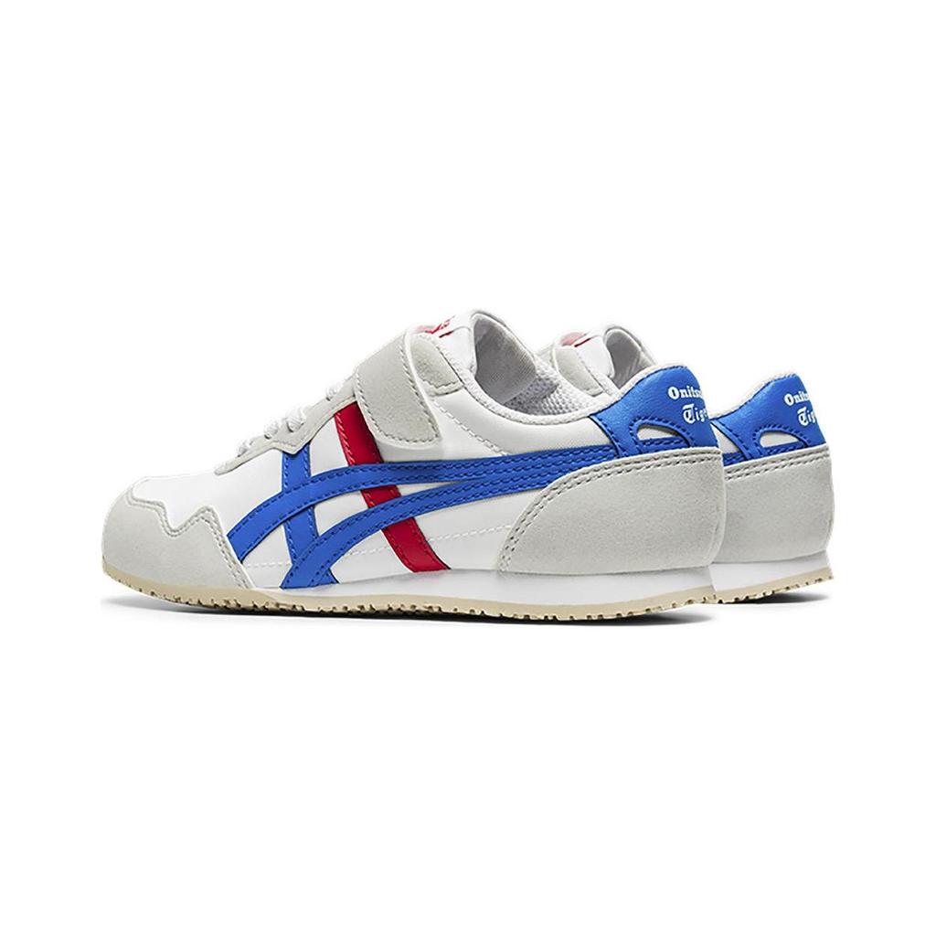 ONITSUKA TIGER Кожаные Удобные Нескользящие Износостойкие Низкие Подростковые Повседневные Обувь Детская 1184A086-100