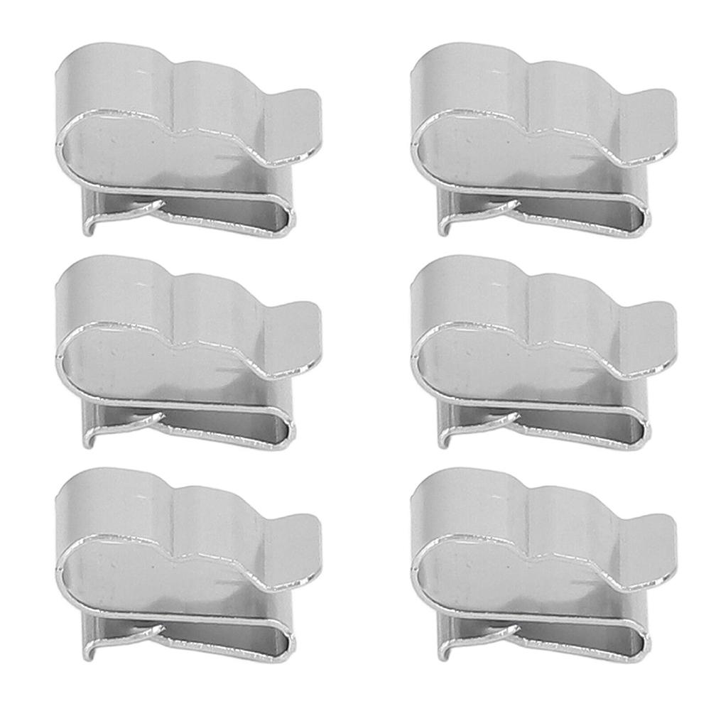 100 Pcs Stainless Steel Solar Panel Cable Clips For Home, Kayaks, Fishing Boats Wire Clip Set Wire Fastener Clamp Organizer