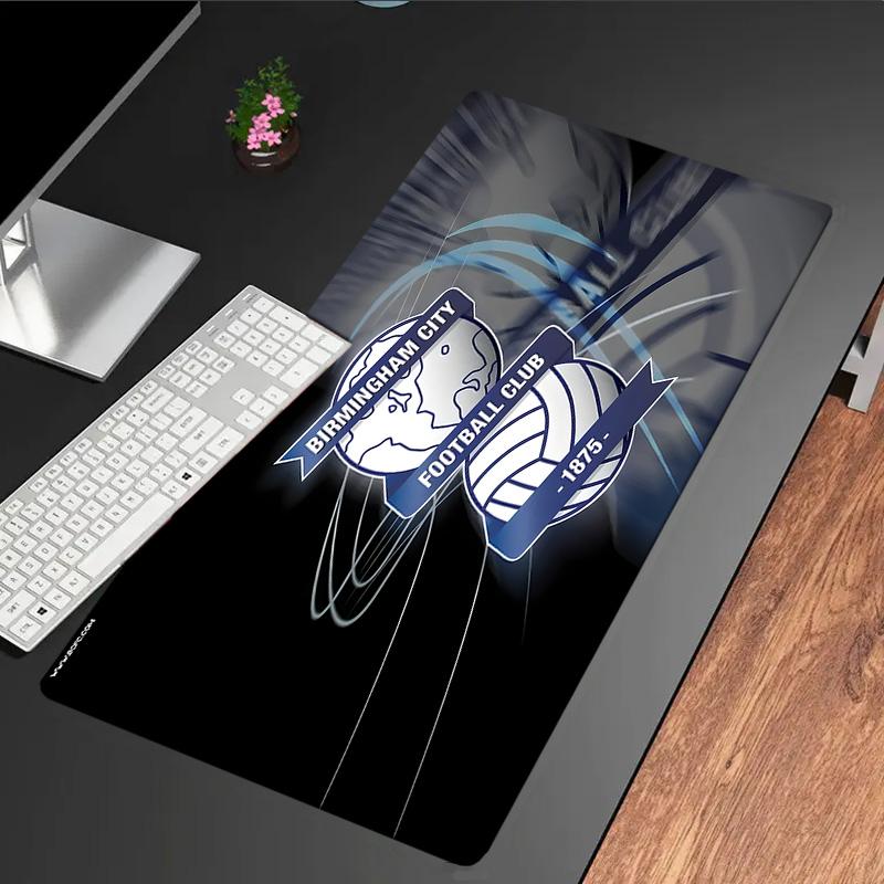 Birmingham City Football Club mouse pad, rubber base, esports desk mat, mouse pad for gamers and office use, gaming desk , easy to clean mat