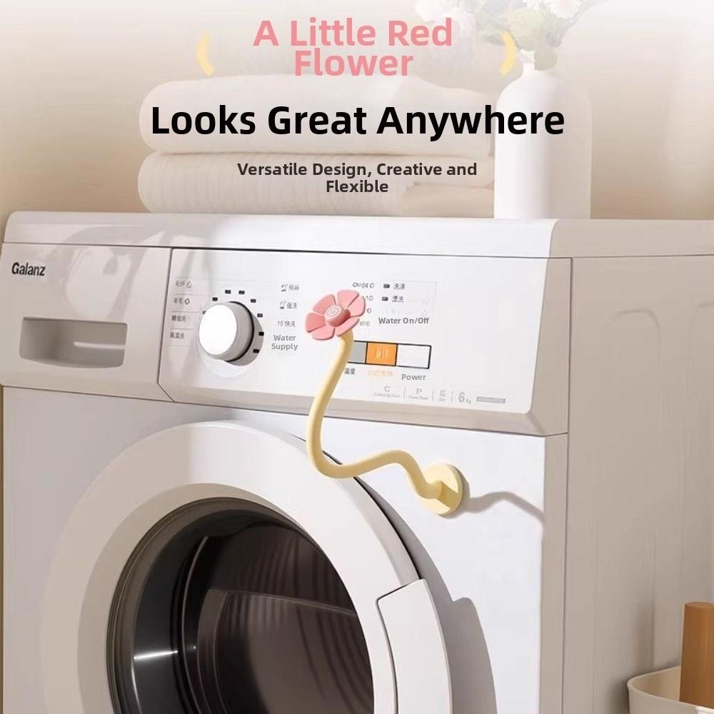 Ventilation and Mildew Prevention Washer Door Prop-Stabilizer for Front Load Machines