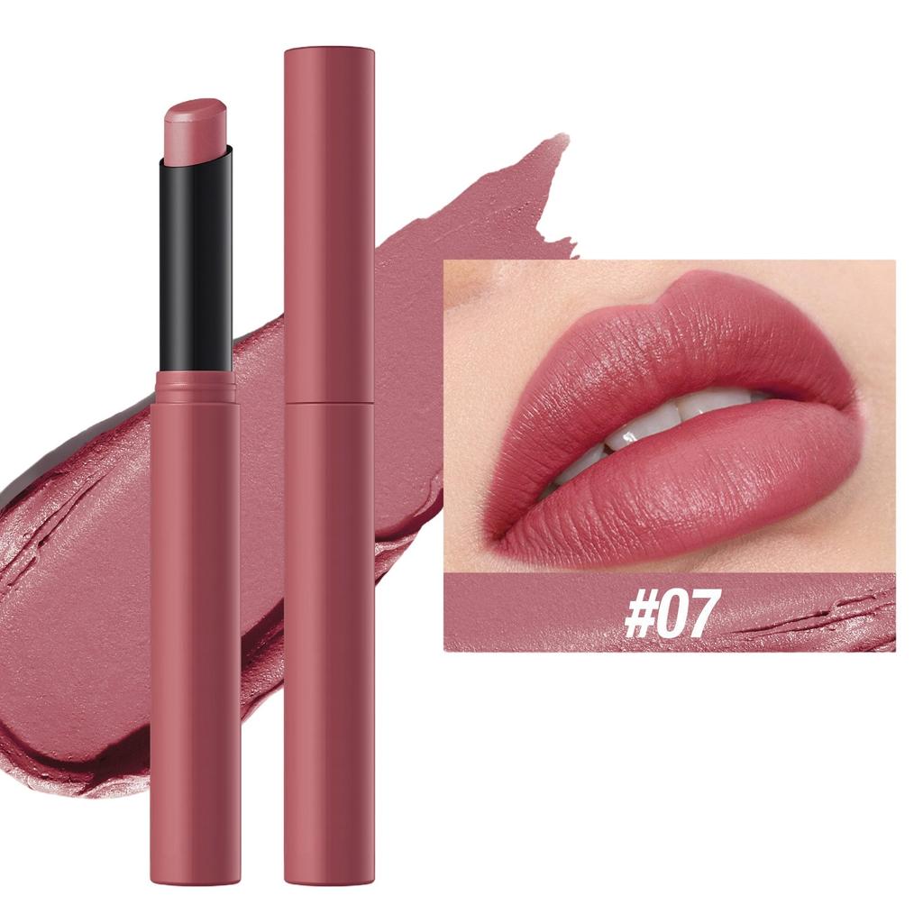 Бархатная губная помада Nude Soft Dark High Color, стойкая водостойкая помада-бальзам для губ, косметика в подарок.