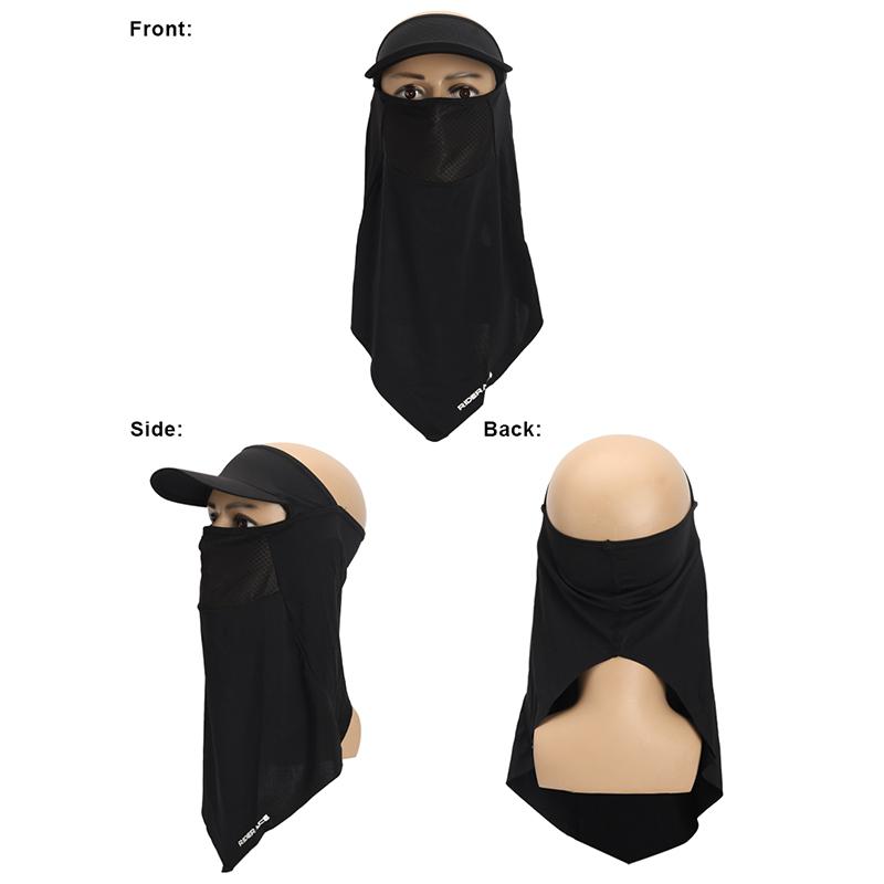 Summer Cycling Cap Bicycle Ice Silk Headband Mask Outdoor Sport Breathable Balaclava Women Men Running Fishing Headwear Mask