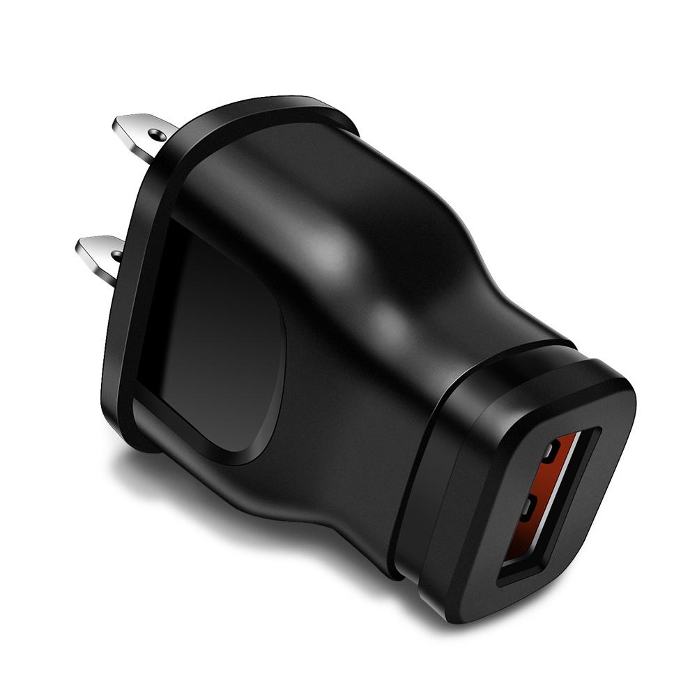Беспроводное зарядное устройство USB Универсальный адаптер Питание 5 В 1 А, Сетевой адаптер переменного/постоянного тока Дорожный настенный зарядный для мобильного телефона Штекер EU US