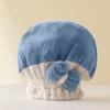 Hair Absorbent Hat Soft Thicken No Shedding Bowknot Dry Hair Breathable Double