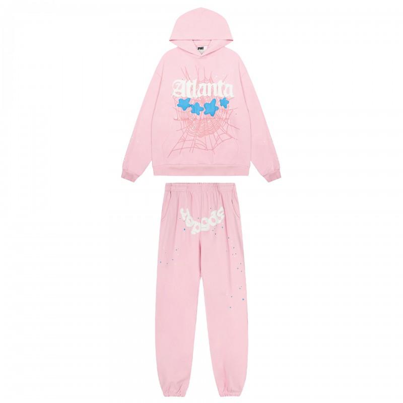 2026 Lightweight Cotton Hoodless Sweatshirt Jogger Pants Set Men Women Casual Streetwear