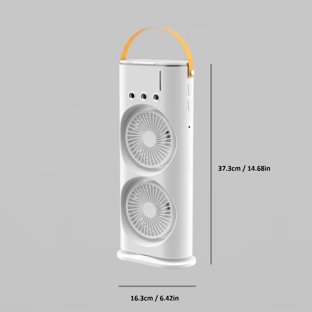 3 In 1 Air Conditioner Portable Humidifier Household LED Night Light Home
