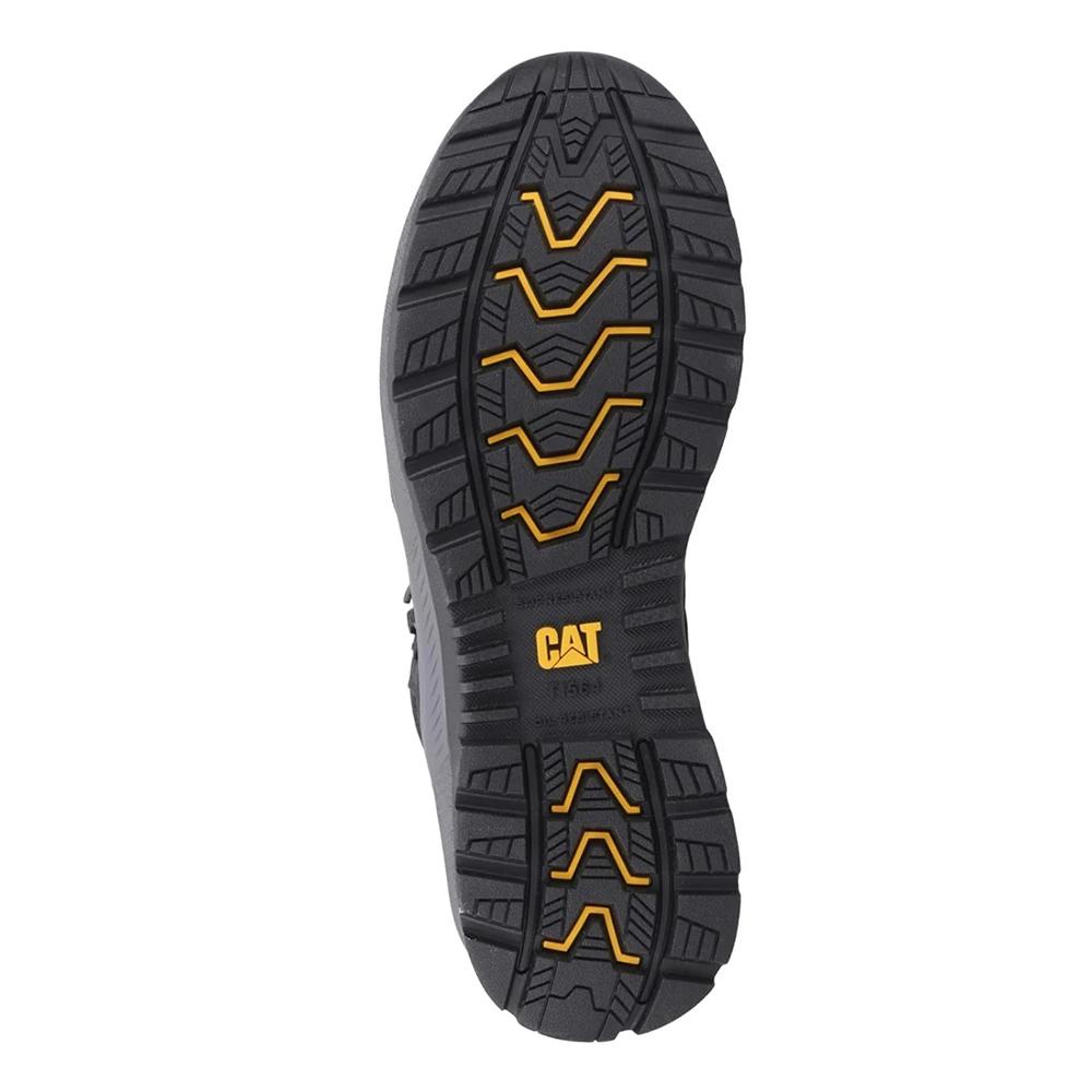 Caterpillar Mens Inductor Leather Mid Cut Safety Boots