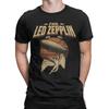 Мужская футболка Led Zeppelins Ангел Зеппелин Смешная Чистый хлопок Футболка с коротким рукавом Круглый вырез Одежда Идея подарка