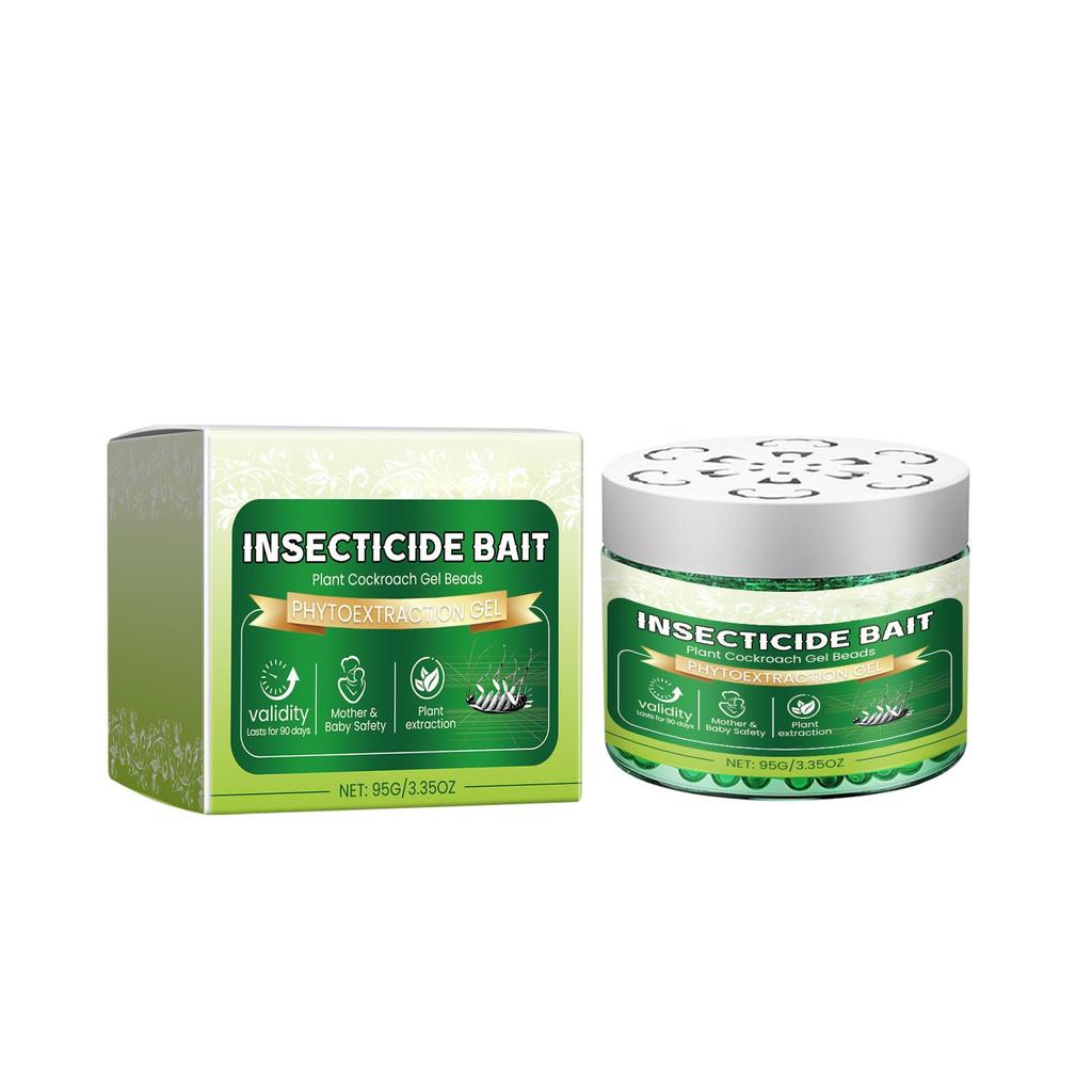 Cockroach Gel Bait, the Perfect Cockroach Control Solution for All Spaces, Long-lasting and Easy To Use, Natural Plant-based Ingredients