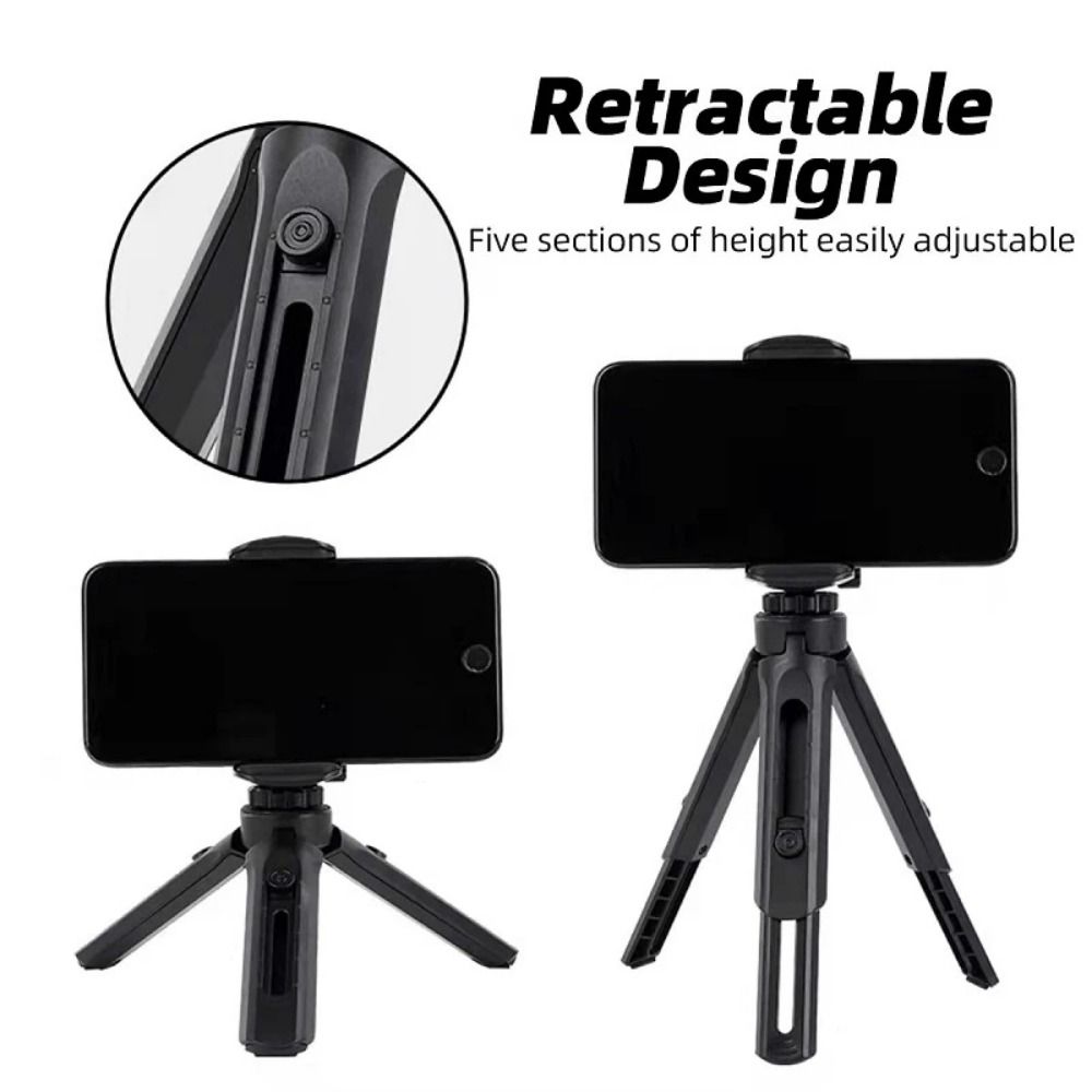 Кронштейн для мобильного телефона, выдвижная подставка для телефона, настольный держатель для телефона, штатив, ручной мини-штатив для телефона