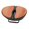 Bicycle Saddle No Nose, Comfort Bike Seat Cushion, Soft Wide Oversize for