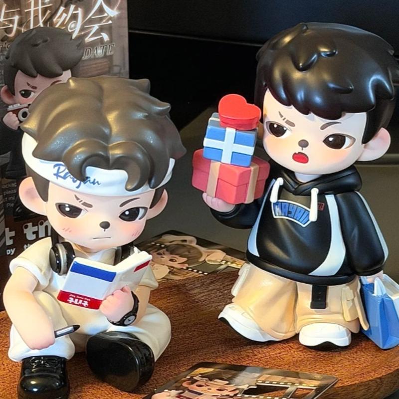 Boy Rayan 5th Generation Let's Date Series Collectible Figure Trendy Room Decor Customizable Toy for Display