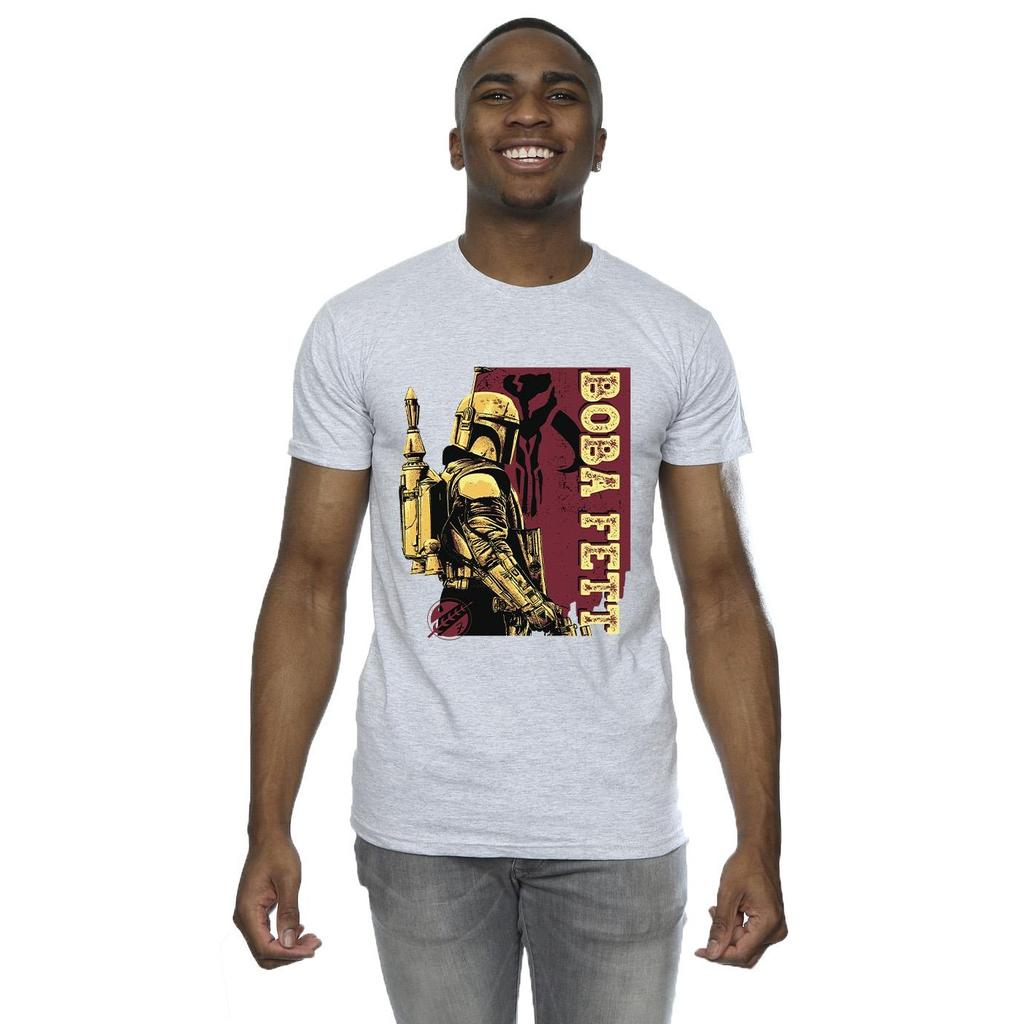 Star Wars Mens The Book Of Boba Fett Western Style T-Shirt
