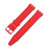 16mm 17mm 19mm 20mm Rubber Watch Strap for Swatch Colorful Sports Band Replacement Wrist Bands Soft Waterproof Silicone Bracelet