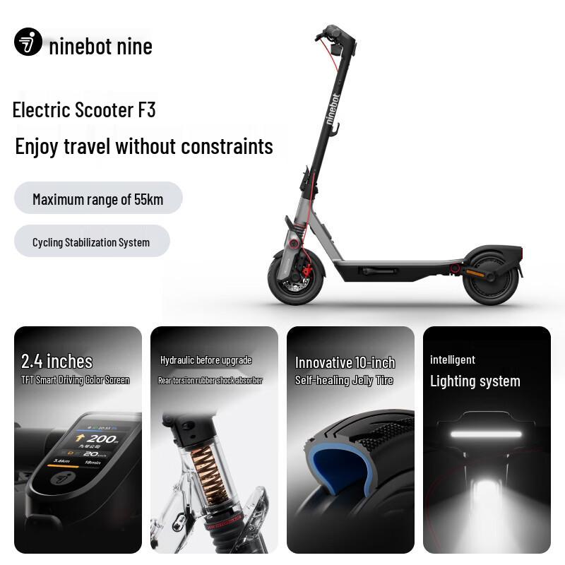 Ninebot F3 Smart Foldable Electric Scooter (CN version)