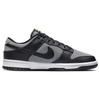 Nike Dunk Low Черный Cool Grey Volt Мини Свуш FQ2205-001