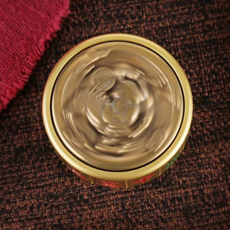 Настольное медное украшение ручное Игра в маджонг Вращалка-непоседа Мгновенный выигрыш Снятие стресса Оптом для Str
