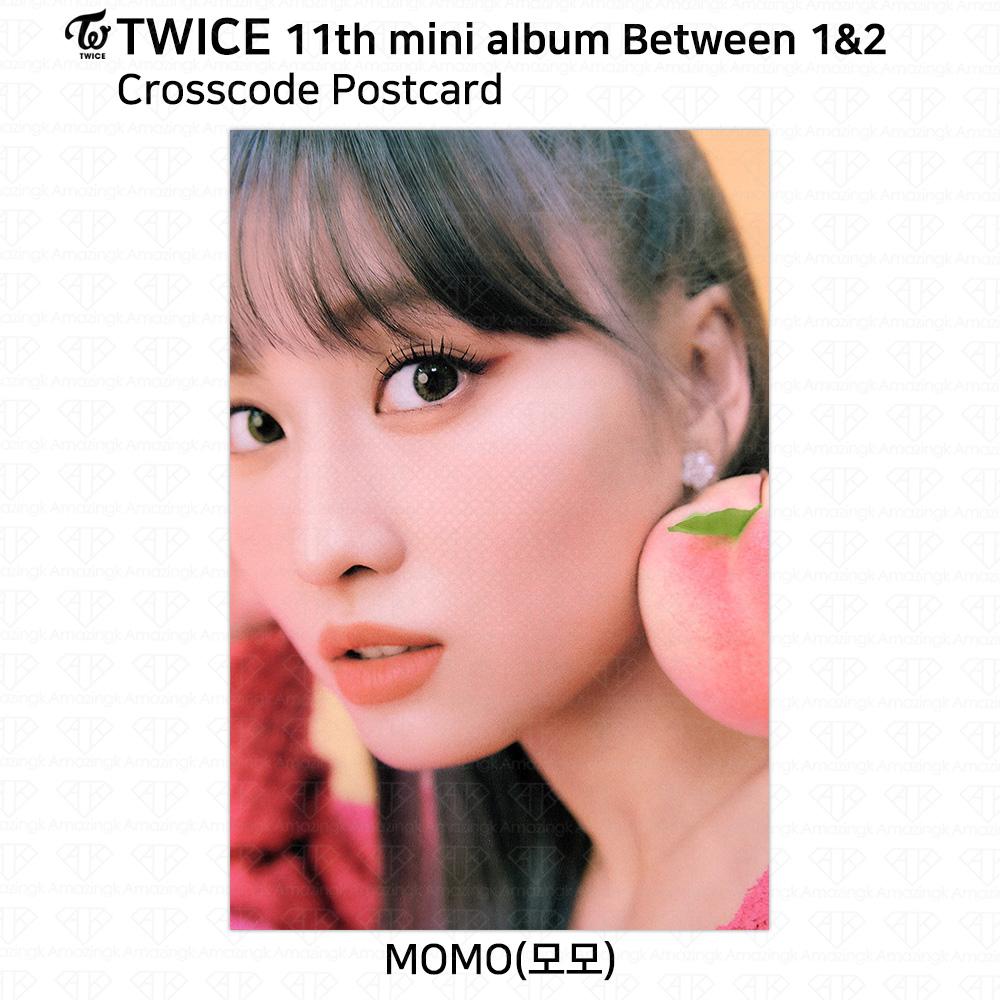 Twice 11-й мини-альбом между 1 и 2 Momo, фотокарточка, открытка, наклейка Polaroid POB