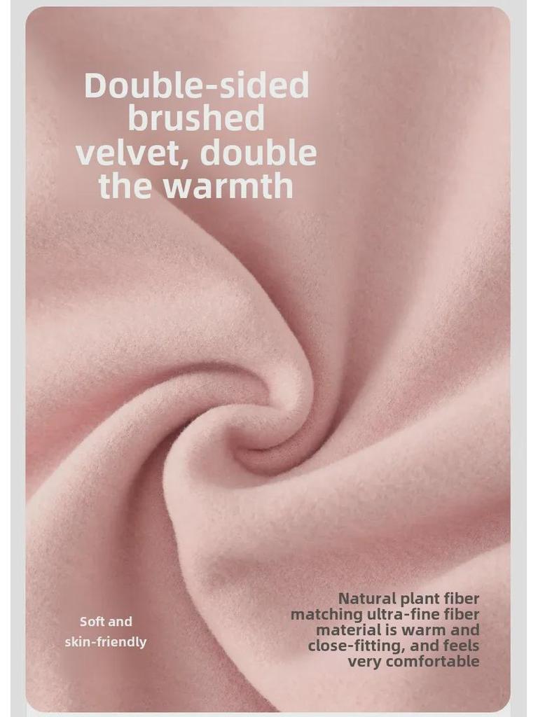 Girls' Thermal Turtleneck Fleece Shirt for Autumn & Winter - New Design