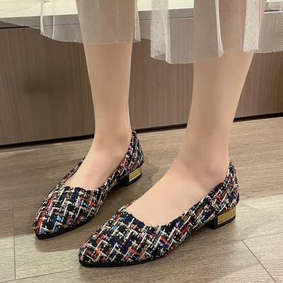 Мода 2024 года, новые летние туфли с острым носком, удобные повседневные туфли с неглубоким носком, дышащие женские туфли-лодочки