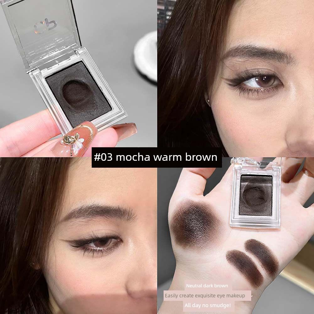 New Natural Single-Color Eyeshadow Cream, Potato Mud Texture, Naturally Non-Smudging, Non-Drying, Velvety Matte, Student-Friendly, Flagship Store