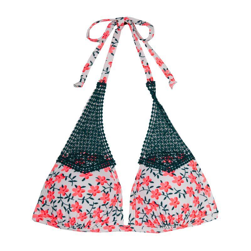 Women's Pink and White 2-piece Swimsuit HIGH PRESSURE