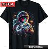 Astronaut Planets Astronaut Science Space T-Shirt Urban Comfy Unique Tshirts Chic Cool Cute Tee Edgy Fresh Stylish Tee Shirt