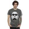 Star Wars Mens Stormtrooper Geometric Helmet T-Shirt