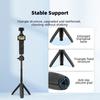 BRDRC Tripod Selfie Stick for DJI Pocket4/3/Insta360 X5/Action 5 Pro/Gopro Adjustable Extension Rods Camera Accessories