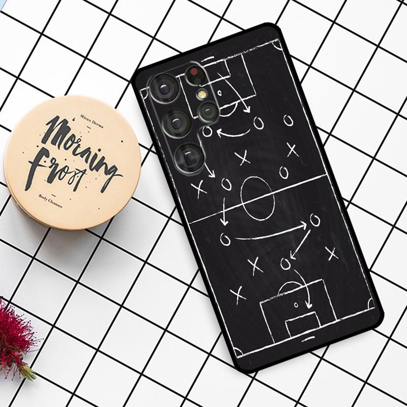 Футбольные Тактики Время Чехол Для Samsung Galaxy S24 FE S21 S22 S23 S25 Ultra S9 S10 Plus S20 FE S23 FE Чехол Для Телефона