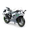 MotoGP Ninja ZX-6R Гоночный мотоцикл Симуляция Изысканный литой и игрушечный автомобиль RMZ city 1:Модель коллекции 12 сплавов