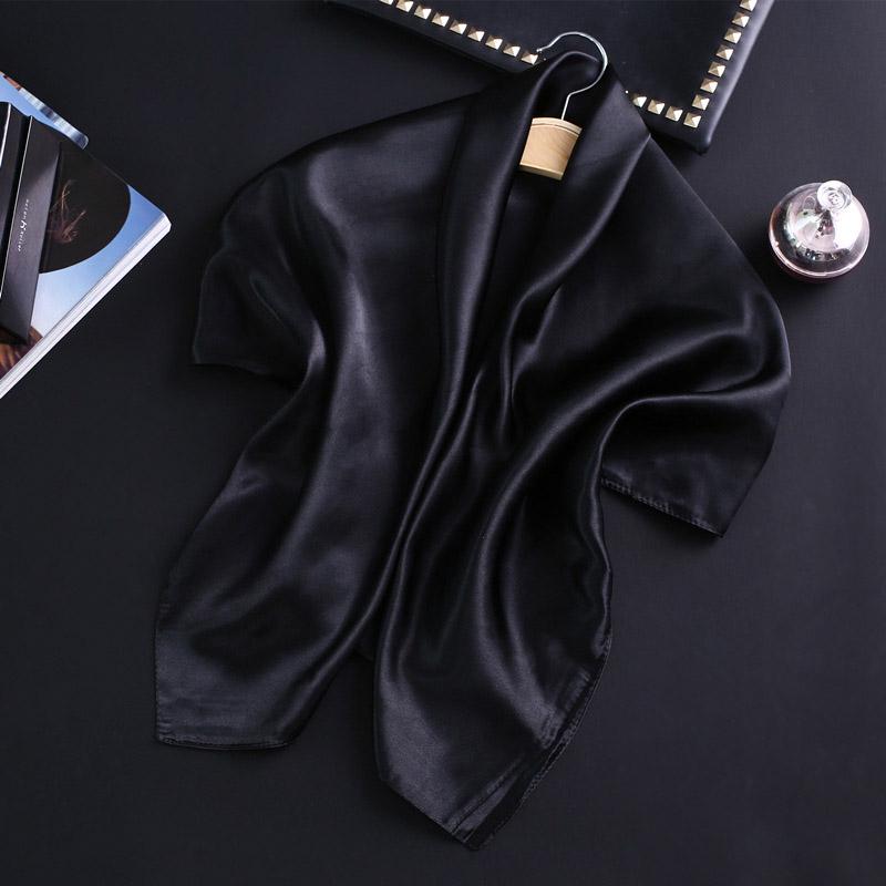 Мусульманский атласный платок 90×90см