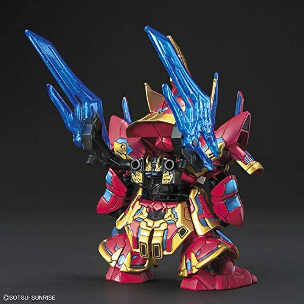 BANDAI SPIRITS SD Gundam Sangoku Soketsuden Zhang Liao Sazabi пластиковая модель с цветовой кодировкой