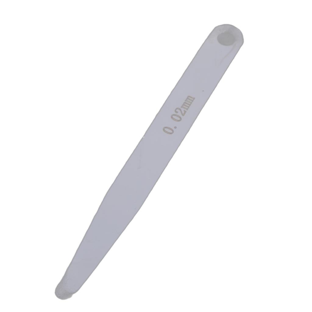 Precision Feeler Gauge Single Piece High Accuracy Designs Measurement Tool Clear Scale for Engineers & DIY Enthusiasts