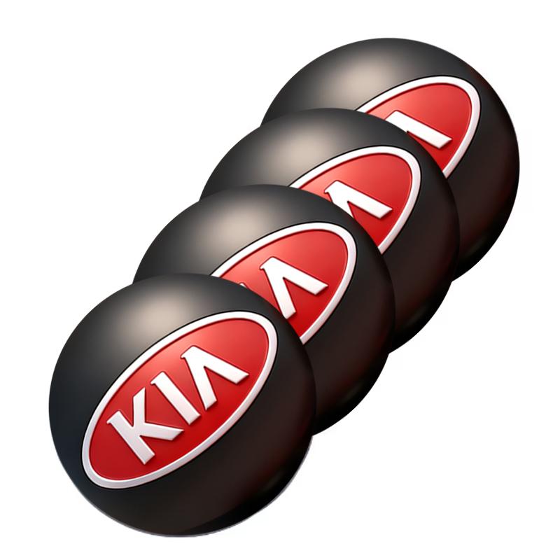 TTPT4 KIA Car Wheel Center Hub Cap Emblem Sticker Accessories For KIA EV6 Stinger RIO Sorento Picanto Ceed Borrego Syros K4 K5 K8 K9