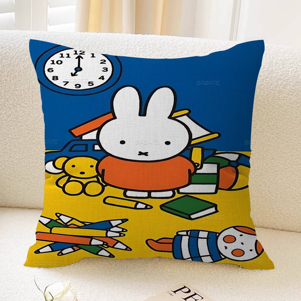 Cartoon Mmiffy Cute Pillow Gifts Home Office Furnishings Bedroom Sofa Car Cushion Cover Case xcm