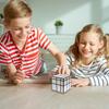 3x3 Mirror Cube Speed Cube Speed Smooth Turning Magic Tube Blocks Shaped Puzzle Toys|Silver Black 57mm