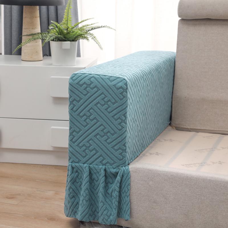 Jacquard Stretch Armchair Slipcover Single Piece Sofa Cover Furniture Protector for Living Room