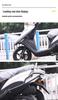 Honda NS125D Полное покрытие Передний и задний защитные бамперы от падения