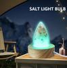 USB Himalayan Salt Lamp with 8 Colors Changing • Natural Crystal Salt Rock • Safe Low Voltage (5V) • Perfect Gift & Mood Lighting