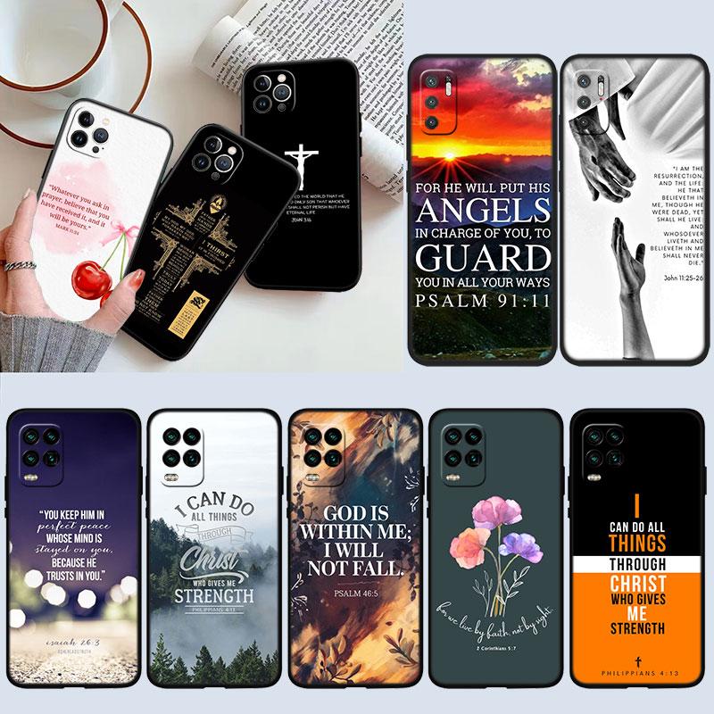 IK14 Bible verse New High-End Shell Phone Case for OPPO A3 Pro A72 A74 A76 A77 A77S A78 A79 A94 A95 A18 A40M A58