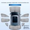 Утолщенные автомобильные шторки от солнца: Полное покрытие для конфиденциальности и теплоизоляции боковых окон