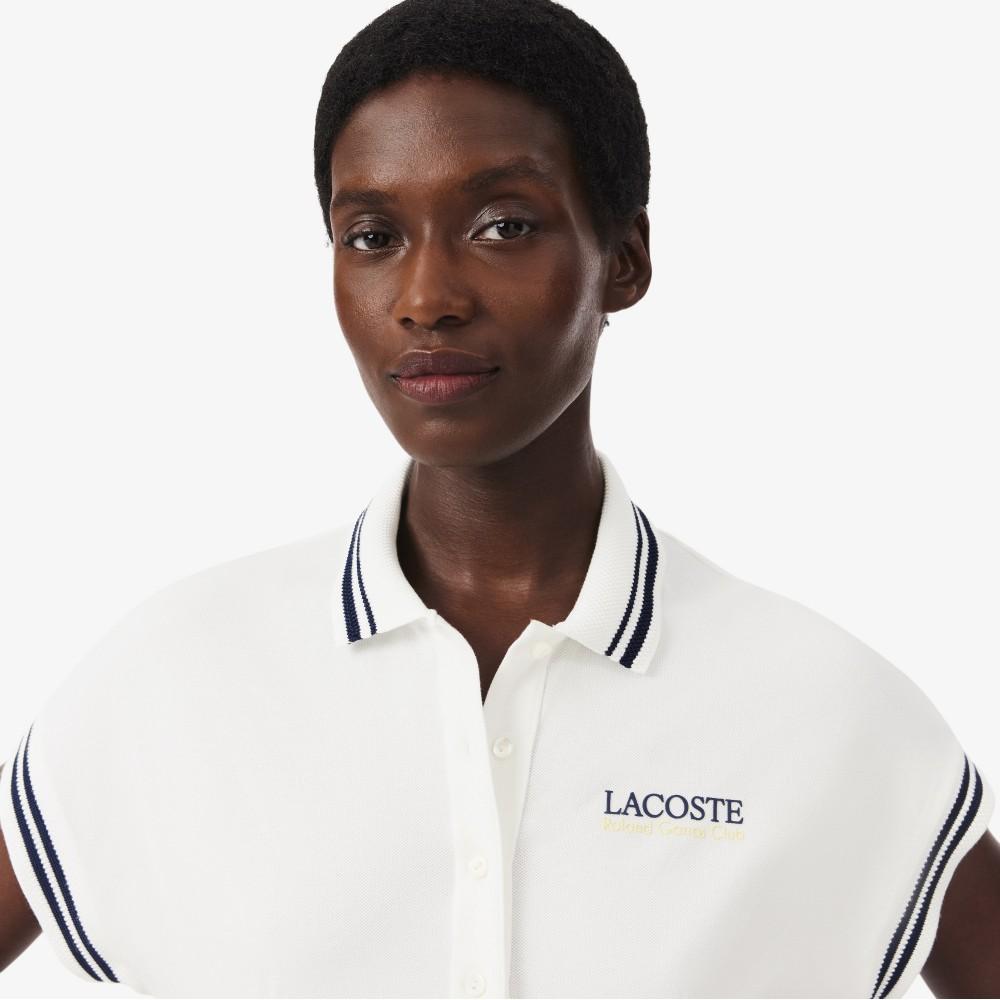 Lacoste Женское пике-платье для тенниса Roland Garros EF0584-56G70V