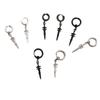 Pierced For Women Black Silver Cross Clip On Earrings Ear Cuff Korean Stud Earrings Men Ear Clips