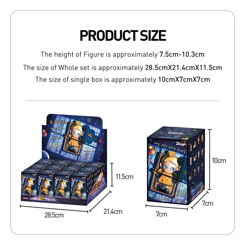 POP MART ZSIGA Мы все дети Серия Коробка 12 [Разные детали]