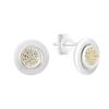 Silver Earrings with Cubic Zirkonia (2160441)