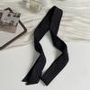 Long Silk Scarf New Fashion High Sense Small Scarf Versatile Long Bag Ribbon Decorative Headband Belt