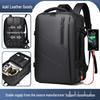 Men's Large Capacity Cross-Border Backpack: Expandable Laptop and Business Bag
