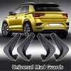 4PC Full Set Flexible Car Fender Flares Extra Wide Body Wheel Arches EVA Plastic